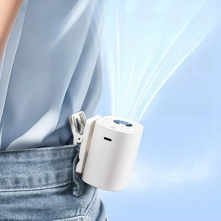 Hipacool przenośny wentylator do auta z obrotowym mechanizmem 360° i 100 prędkości – ClipAir