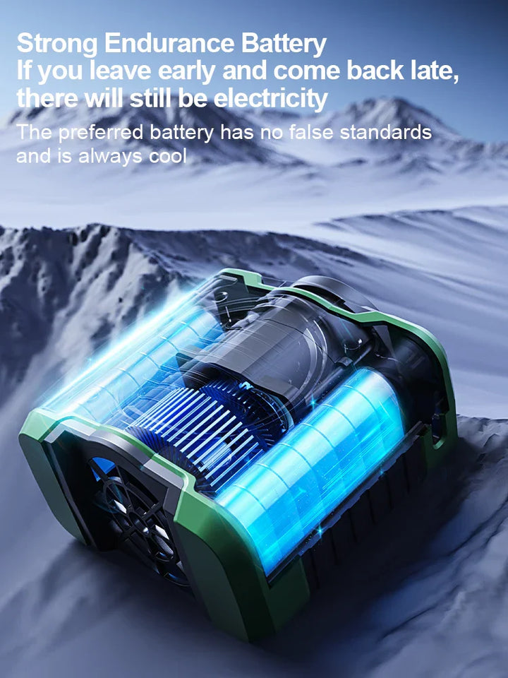 8000mAh wentylator z klipsem na biodra z chłodzeniem i 199 poziomami prędkości – ChillMate