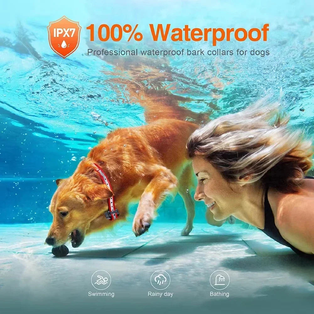 Akumulatorowa elektryczna obroża treningowa dla psów z pilotem i zasięgiem 1000 m (100 000 cm) – PetControl