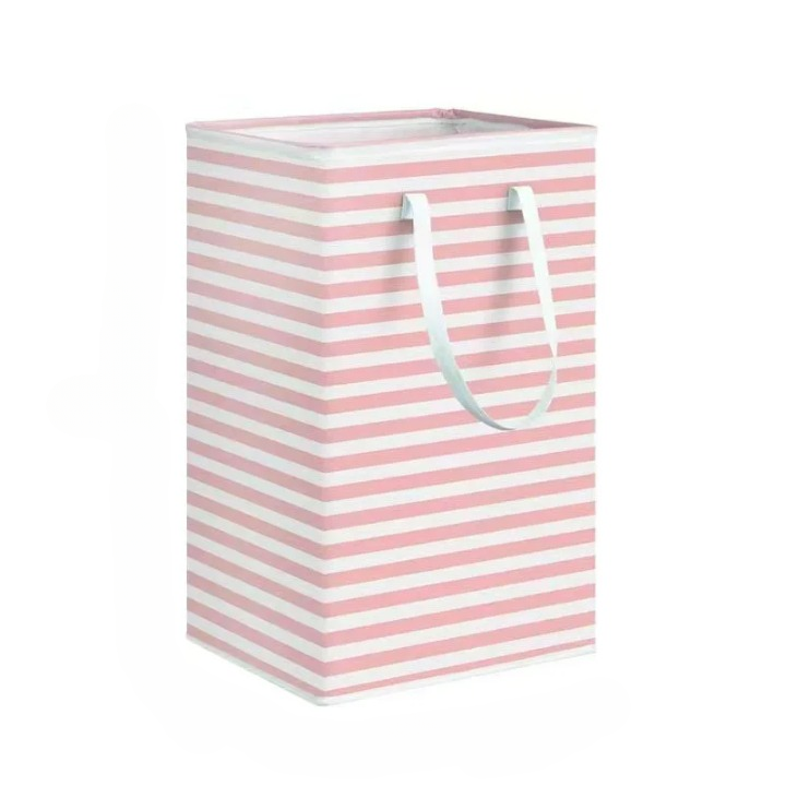 75L duży kosz na pranie z uchwytami i składanym designem – Solen