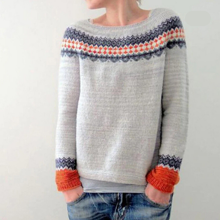 Elegancki sweter damski – Jesienna magia Maelis