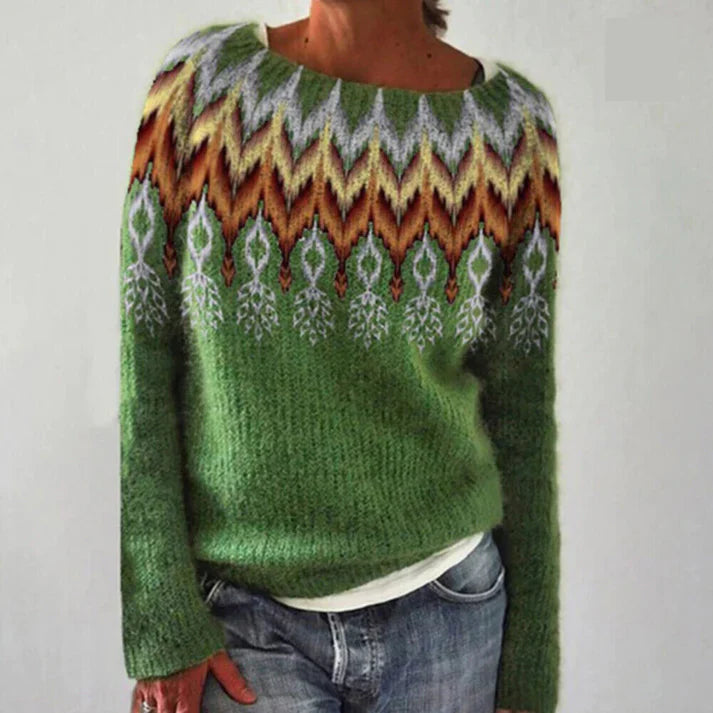 Elegancki sweter damski – Jesienna magia Maelis