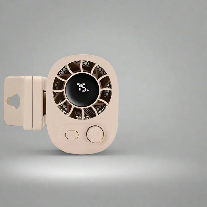 Hipacool przenośny wentylator do auta z obrotowym mechanizmem 360° i 100 prędkości – ClipAir