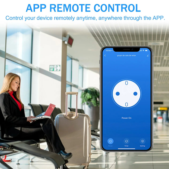 Inteligentny WiFi-gniazdo z monitorowaniem energii – PowerLink (1+1 ZA DARMO)