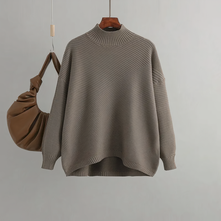 Vintage Dzianinowy Sweter Damski – Eveline