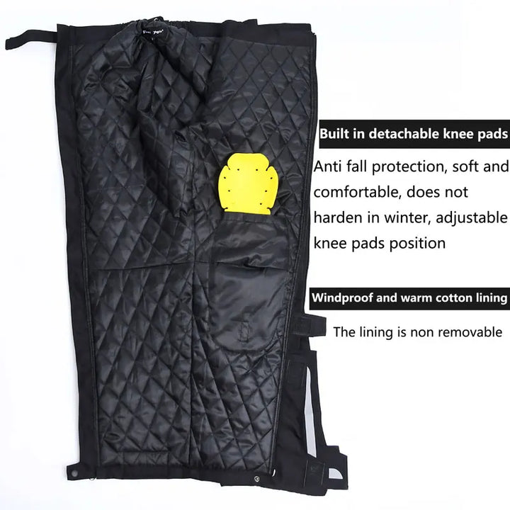 Motocyklowe spodnie wiatroodporne z ochraniaczami – RoadGuard