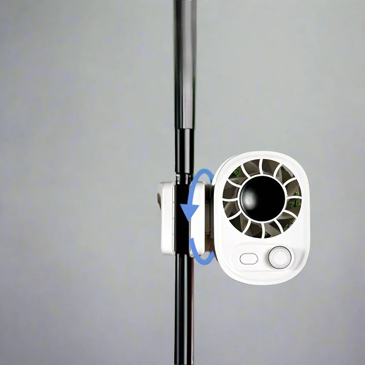 Hipacool przenośny wentylator do auta z obrotowym mechanizmem 360° i 100 prędkości – ClipAir