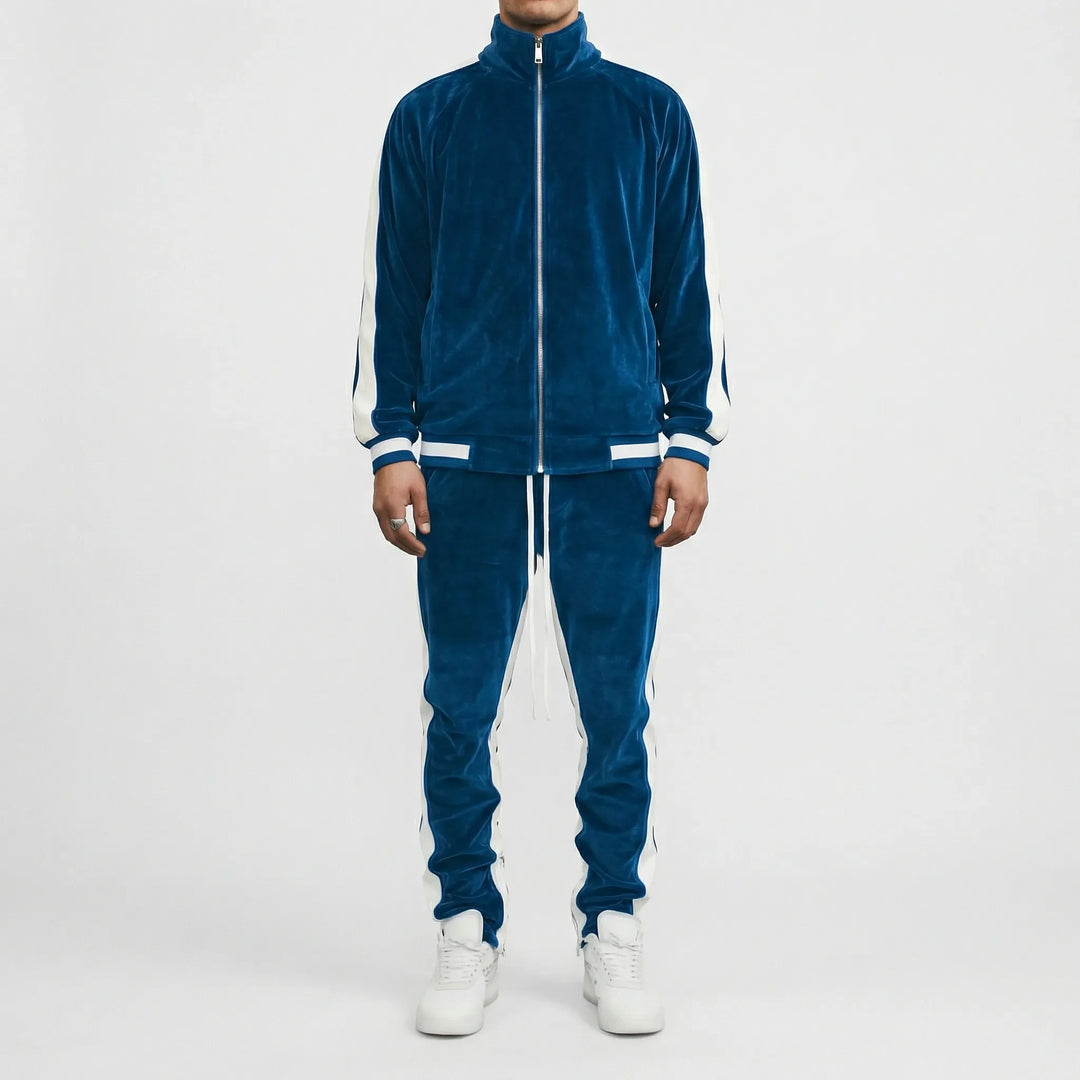 Samtiger Jogginganzug Im Retrostil - Brendan