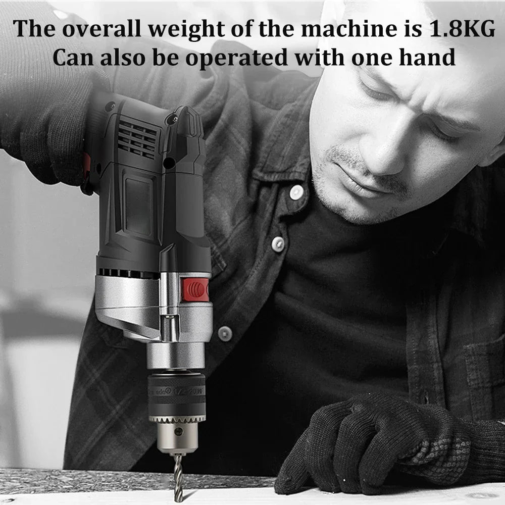 780W Elektrohacker & Wiertarka z regulowaną prędkością – DrillForce
