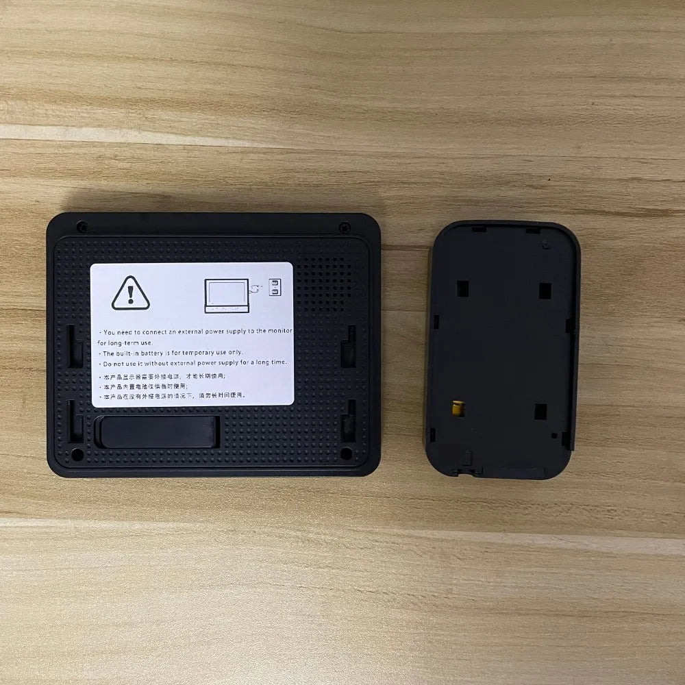 Bezprzewodowy wideodomofon z ekranem IPS 4,3" i widocznością w nocy
