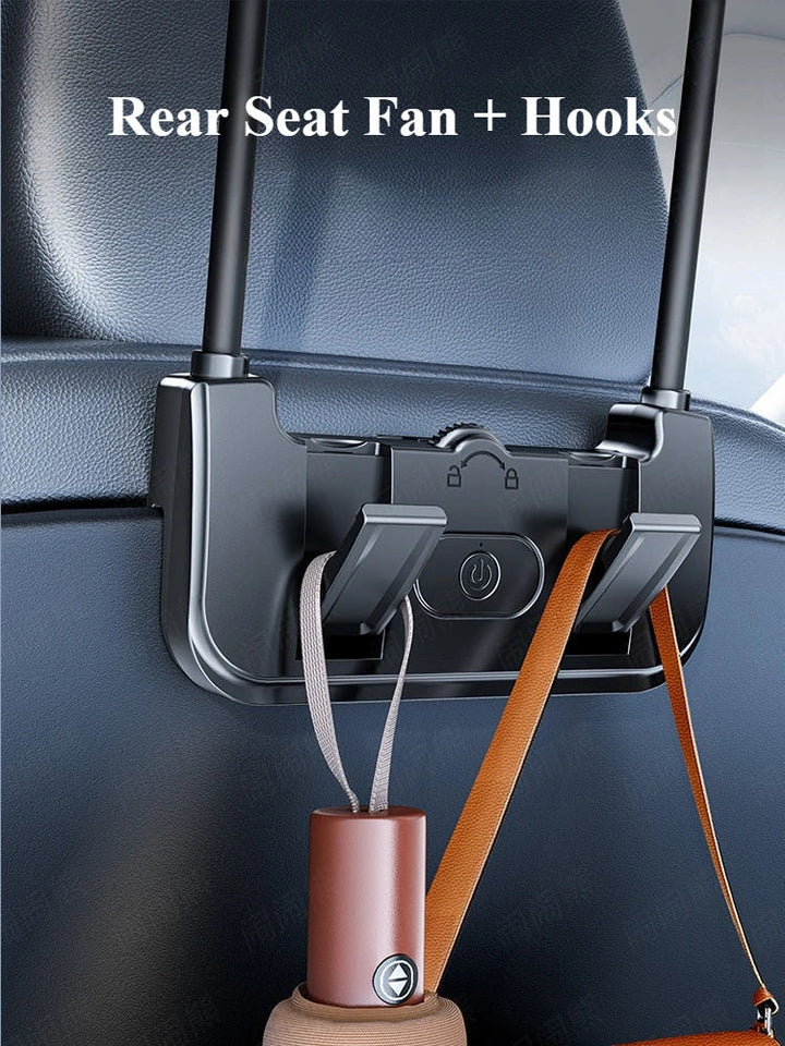 Podwójny wentylator biurkowy – Eary – (ładowany przez USB-C)