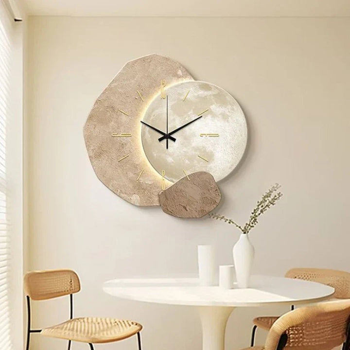 Minimalistyczny zegar ścienny w skandynawskim designie - NordiqTime