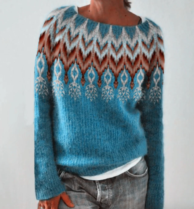 Elegancki sweter damski – Jesienna magia Maelis