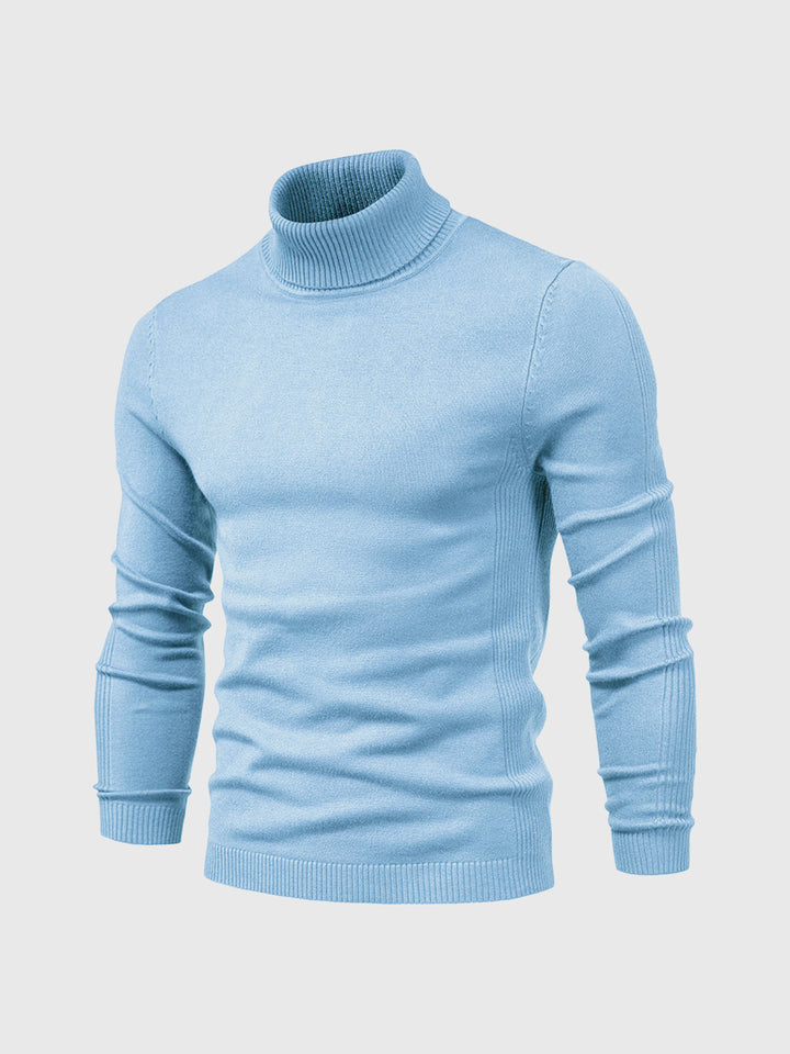 Schmal Geschnittener Rollkragenpullover Für Herren - Dario