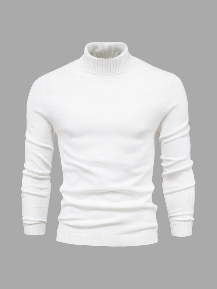 Schmal Geschnittener Rollkragenpullover Für Herren - Dario