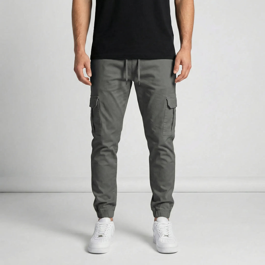 Schmale Cargo-Jogger Mit Zuschnitt - Lasse