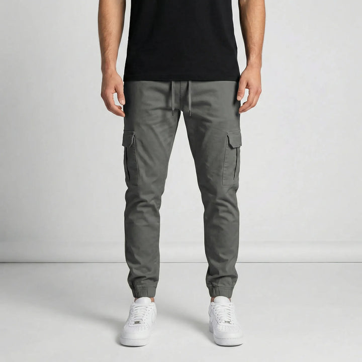 Schmale Cargo-Jogger Mit Zuschnitt - Lasse