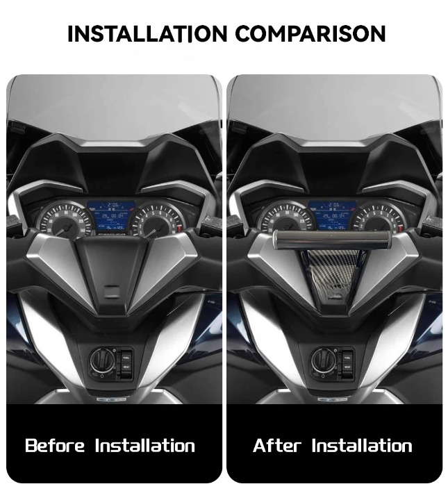 Uchwyt na nawigację GPS i telefon do motocykli z mocowaniem 25 mm – ForzaMount