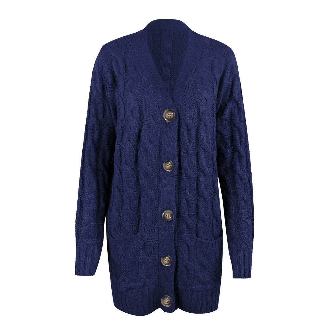 Sweter damski z guzikami – Noor