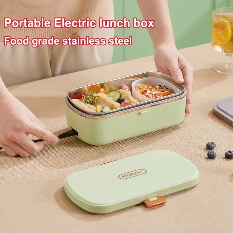 900 ml przenośna elektryczna lunchbox z funkcją pary – HeatMate