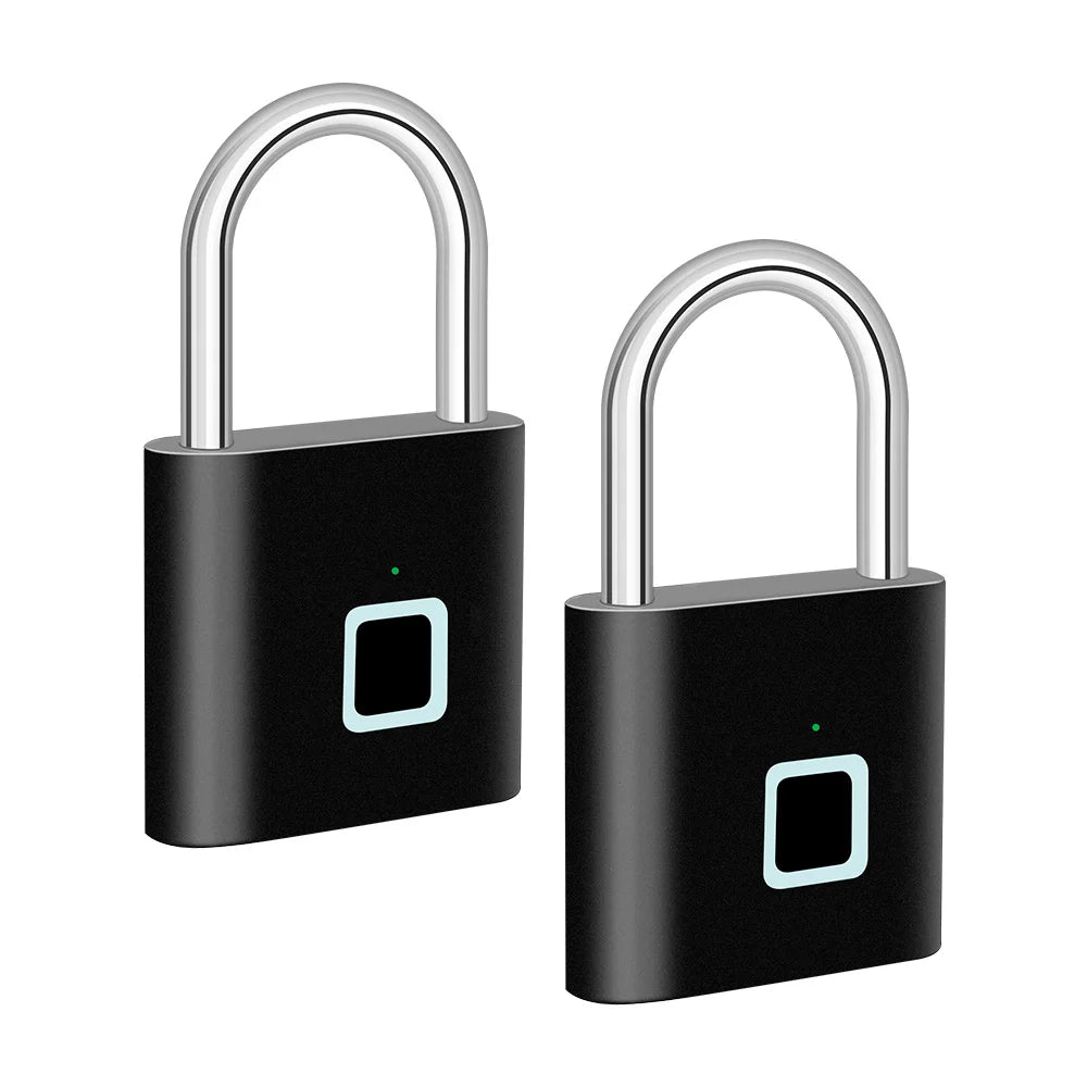 Zamek na kłódkę z odciskami palców z inteligentnym ładowaniem USB i wodoodpornym wzornictwem – Titan