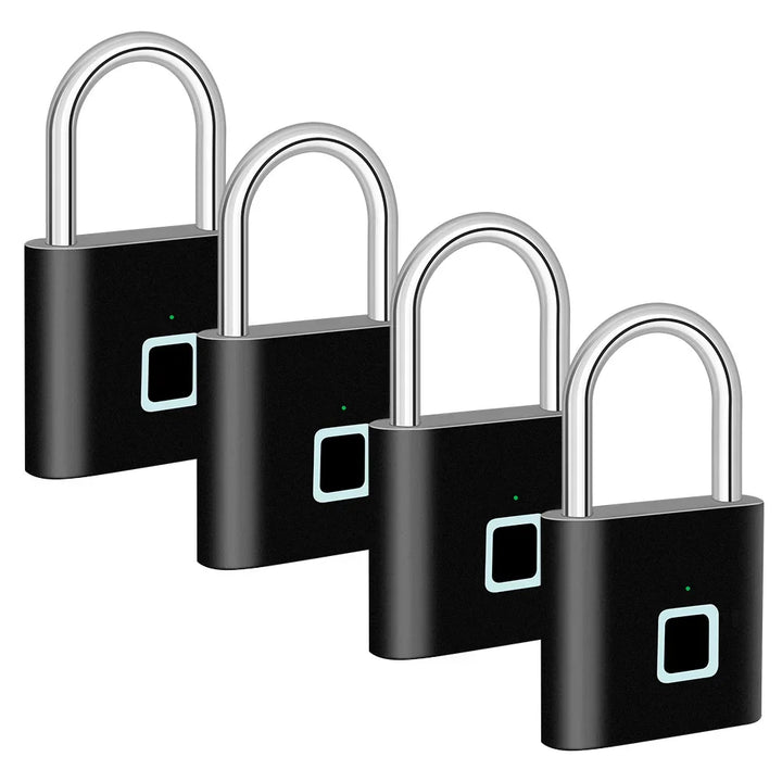 Zamek na kłódkę z odciskami palców z inteligentnym ładowaniem USB i wodoodpornym wzornictwem – Titan