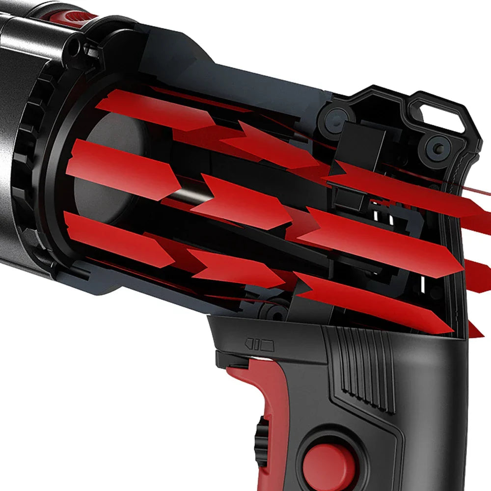 780W Elektrohacker & Wiertarka z regulowaną prędkością – DrillForce