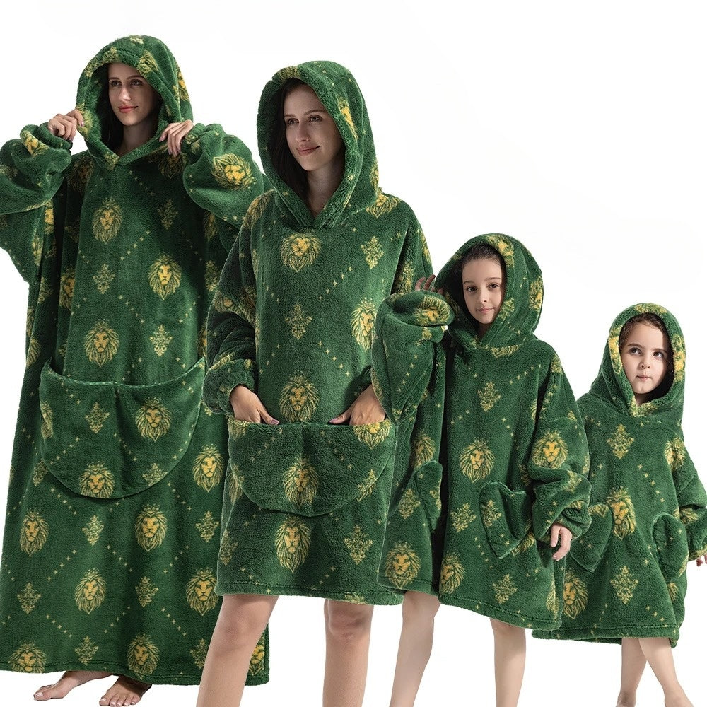Hoodie-koc z dyni na Halloween – SpookySnuggle
