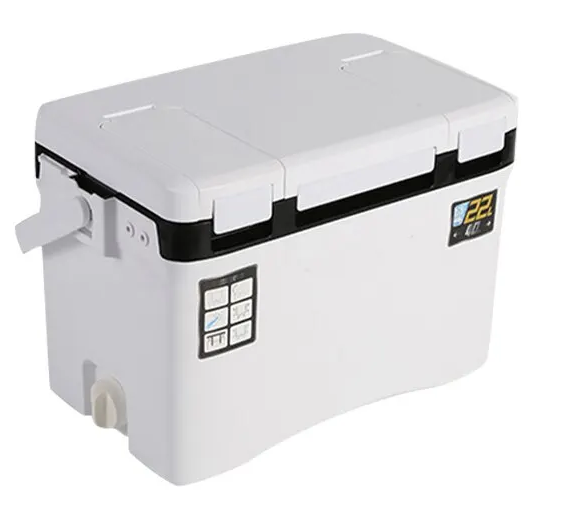 Skrzynka chłodnicza na ryby z wentylami powietrznymi i długotrwałym przechowywaniem chłodu – Auren