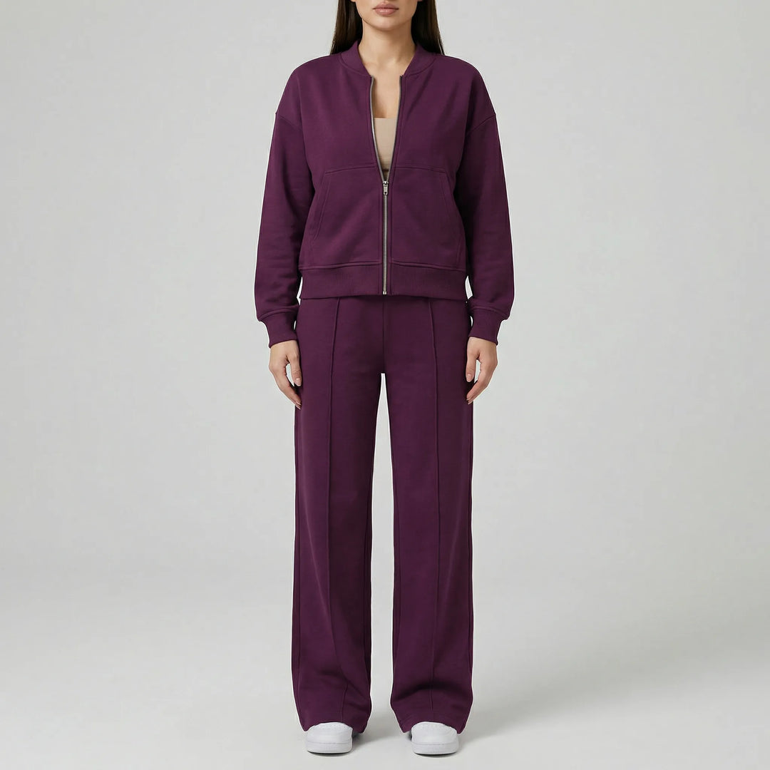 Set Mit Regular-Fit-Hose Und Geradem Bein - Cheyenne