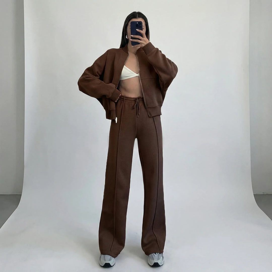 Set Mit Regular-Fit-Hose Und Geradem Bein - Cheyenne