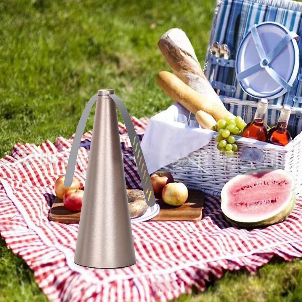 Zewnętrzny wentylator odstraszający muchy i owady do stołu i posiłków – BugFree