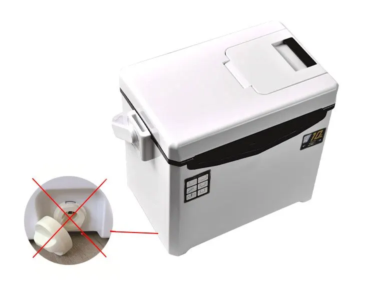 Skrzynka chłodnicza na ryby z wentylami powietrznymi i długotrwałym przechowywaniem chłodu – Auren