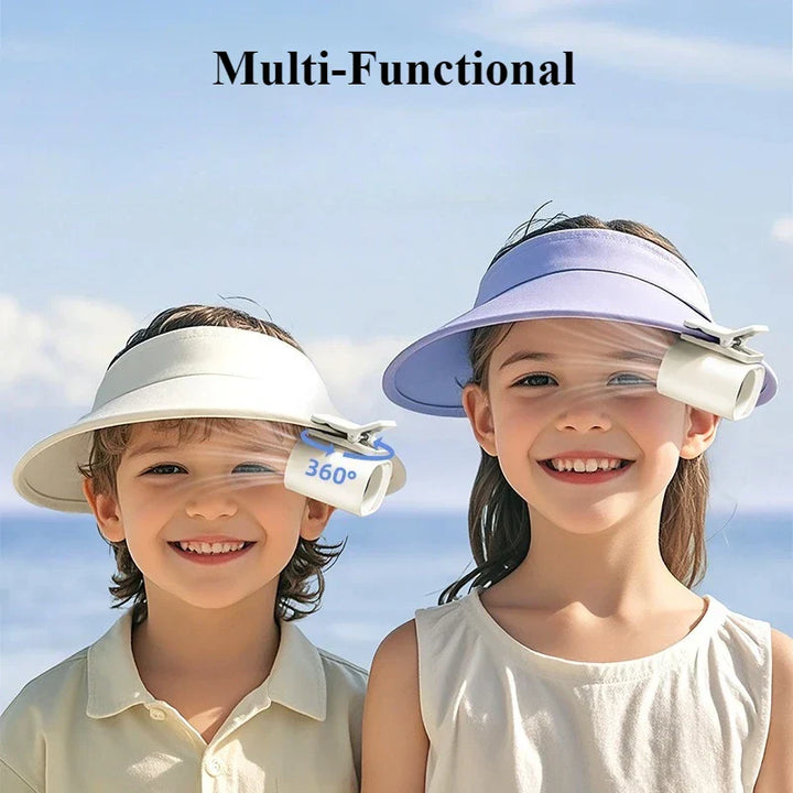 Hipacool przenośny wentylator do auta z obrotowym mechanizmem 360° i 100 prędkości – ClipAir