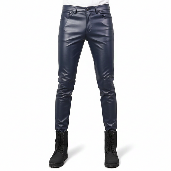 Skinny Fit Lederhose -  Heinrich