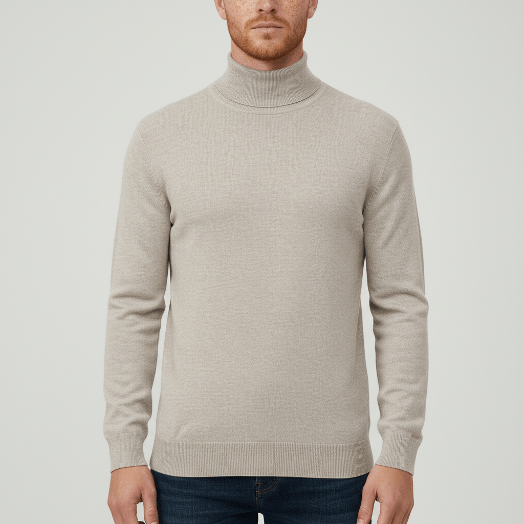 Slim-Fit-Rollkragenpullover - Friedrich