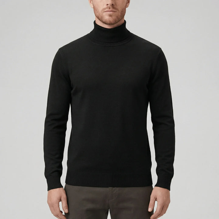 Slim-Fit-Rollkragenpullover - Friedrich