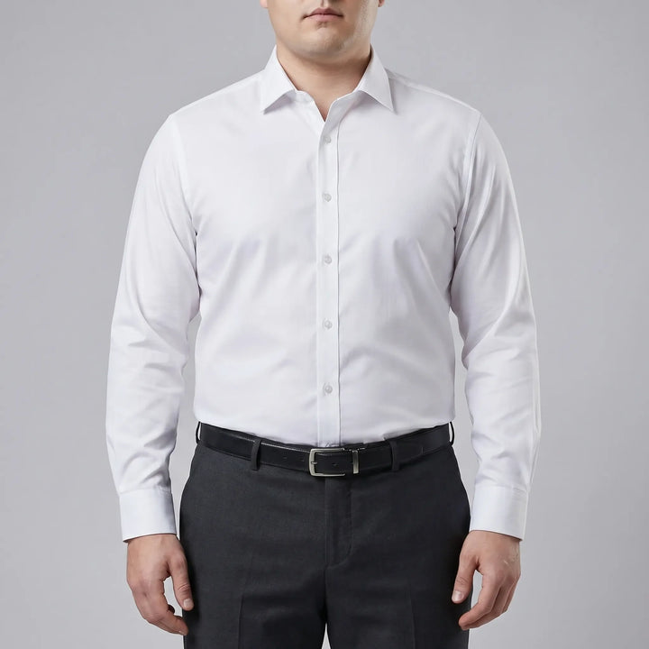Slim Fit Long Sleeve Dress Shirt - Percy