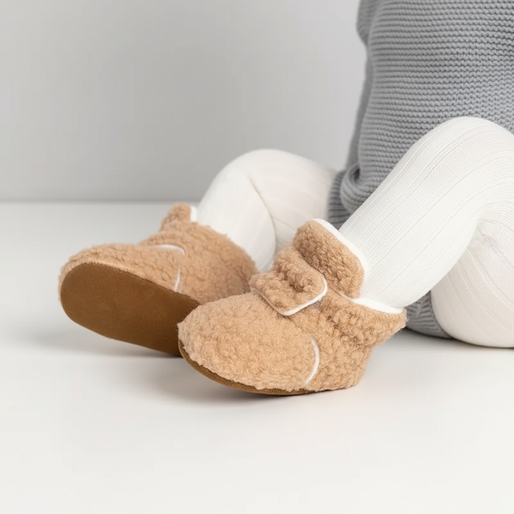 Slofsokjes Aus Teddystoff - SnuggleBoots