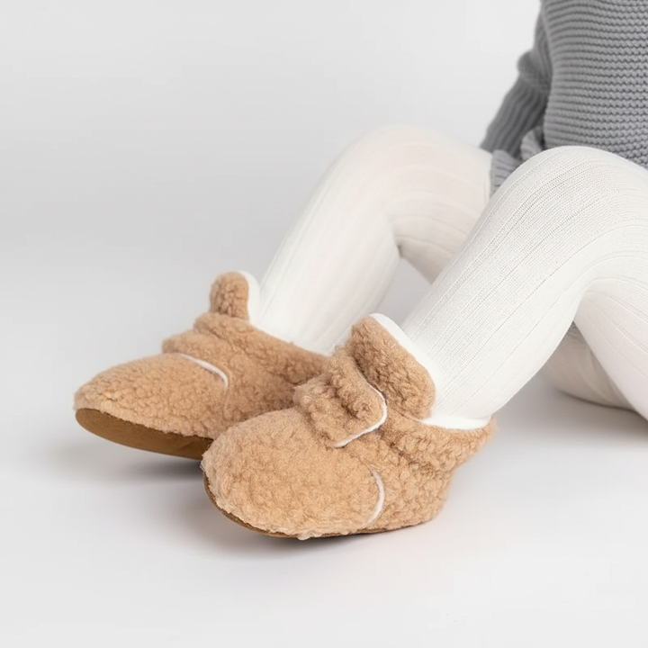 Slofsokjes Aus Teddystoff - SnuggleBoots