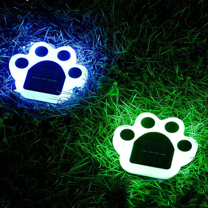 Solarbetriebene Gartenleuchte - PawGlow