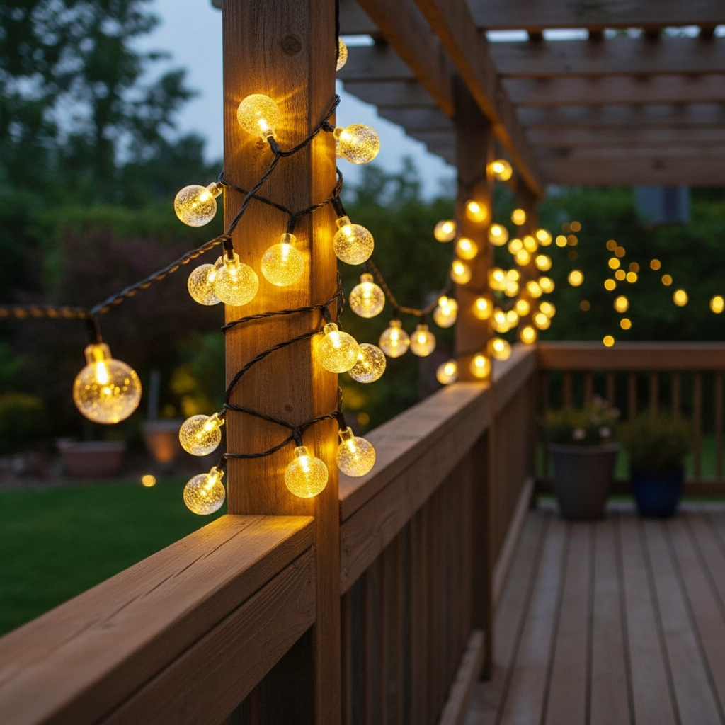 Solarbetriebene LED Lichterkette - FairyGlim