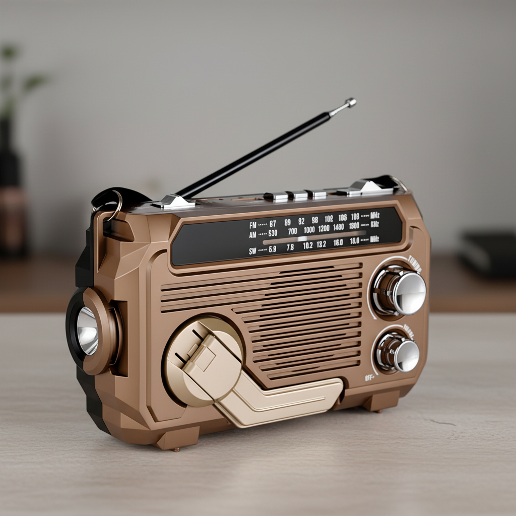 Solarbetriebene Notfallradioeinheit - PowerHaven