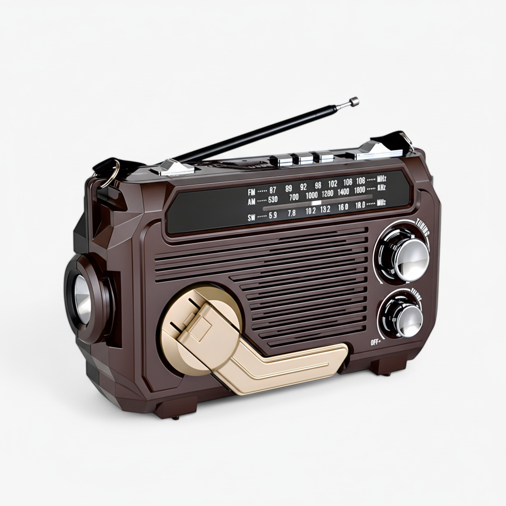 Solarbetriebene Notfallradioeinheit - PowerHaven