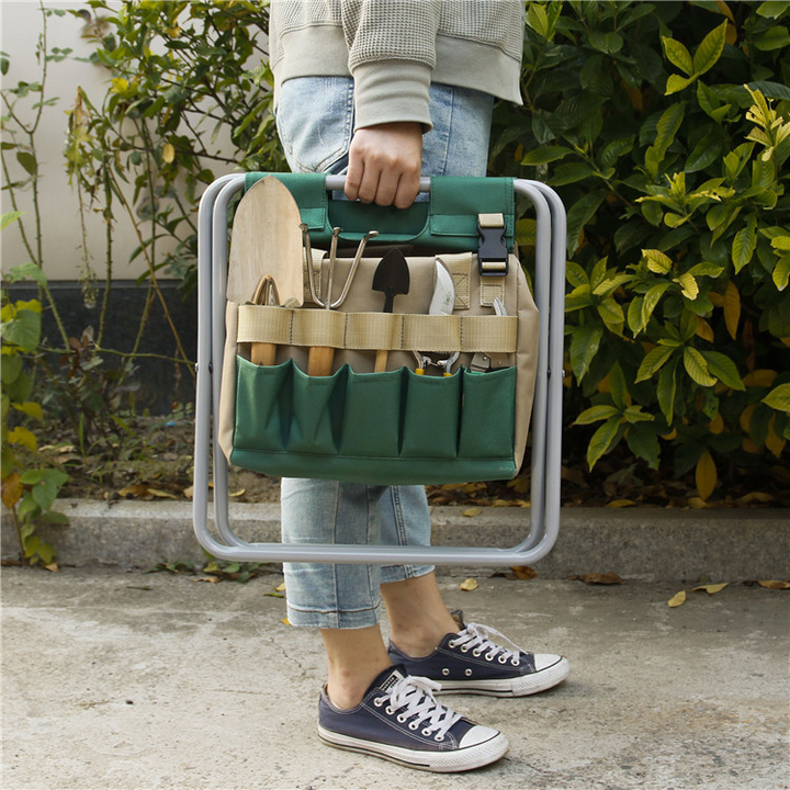 Stahlrahmen Klapphocker Aus Stoff - FieldBuddy