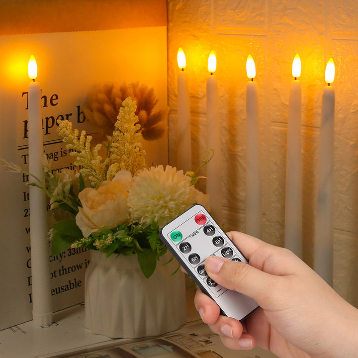Stehende Kabellose LED Kerze - GlowTaper