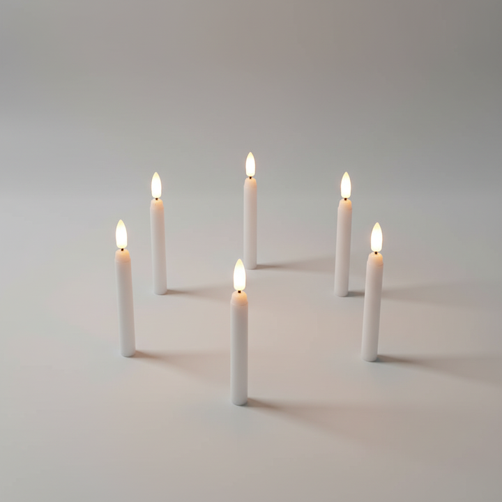 Stehende Kabellose LED Kerze - GlowTaper