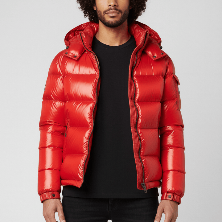 Steppjacke Mit Glanzoberfläche - Mick