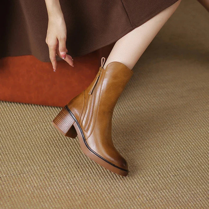 Stiefelette Mit Reißverschluss - Lea