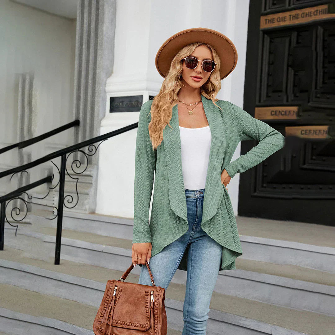 Strickjacke Mit Offener Front - Brigitte